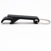 Aluminum Bottle Opener with Keyring