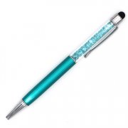 Crystal Metal Pen With Touch Screen Stylus
