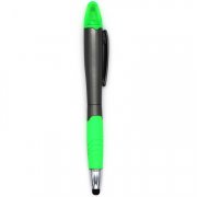 Stylus Touch Ballpoint Pen With Highlighter Top