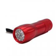 New Type Custom Aluminum 9 LED Flashlight