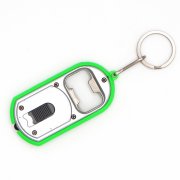 Printed Circle Bottle Opener Keylight