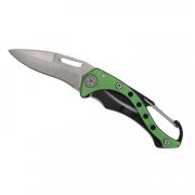 Stainless Steel Pocket Knife With Carabiner