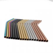 Colorful 304 Stainless Steel Straws
