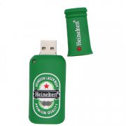 PVC Bottle Shape Usb Flash