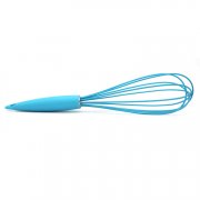 Silicone Egg Whisk with Plastic Handle