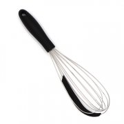 2-in-1 Egg Whisk With Integrated Bowl Scraper