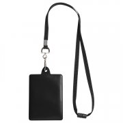 PU ID.Holder with Lanyard