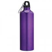 Aluminium Sport Water Bottle With Carabiner